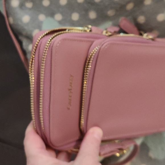 CarryLuxy Bags Small 3 Pocket Leather Crossbody Poshmark